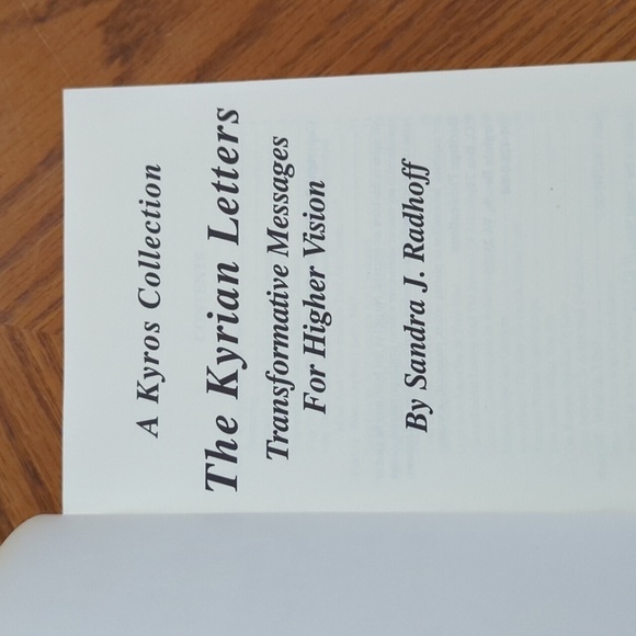 The Kyrian Letters: Transformative Messages for Higher Vision PB - Picture 3 of 7